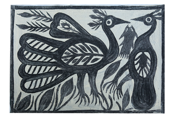 Khovar Birds and Leaf Harmony