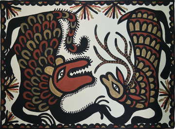 Sohrai Twin Mythical Forest Guardians