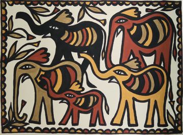Sohrai Elephant Family Gathering