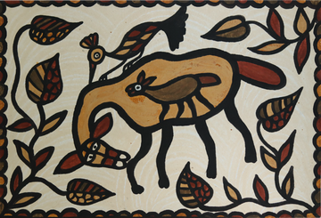 Deer and Bird Harmony