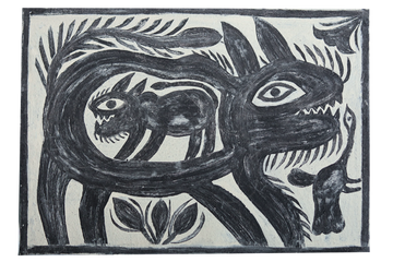 Khovar Fierce Mythical Forest Guardian