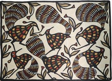 Sohrai Birds with Flowing Tails